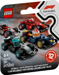 LEGO MINIFIGURES - VOITURES DE COURSE DE F1 À COLLECTIONNER #71049 (0525)